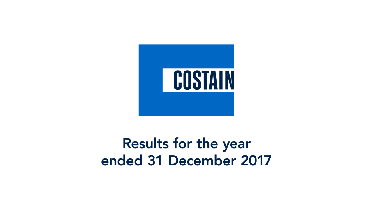 Results for the year ended 31 December 2017